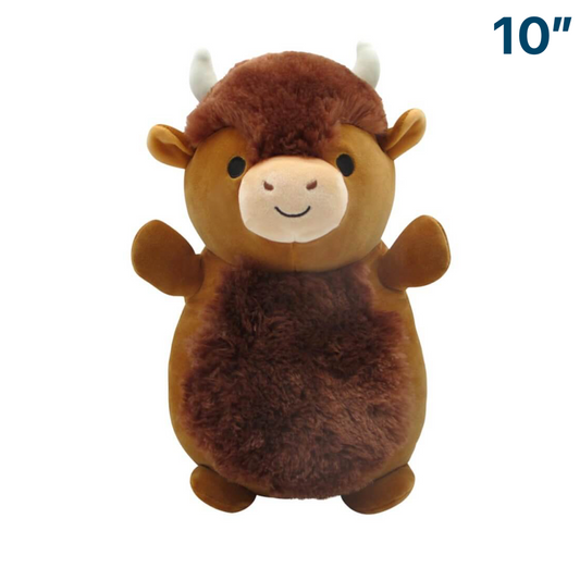 Dunkie the Highland Cow HUGMEE ~ 10" Squishmallow Hugmees Squad Plush ~ PRE-ORDER ~ Limit 1 Per Customer