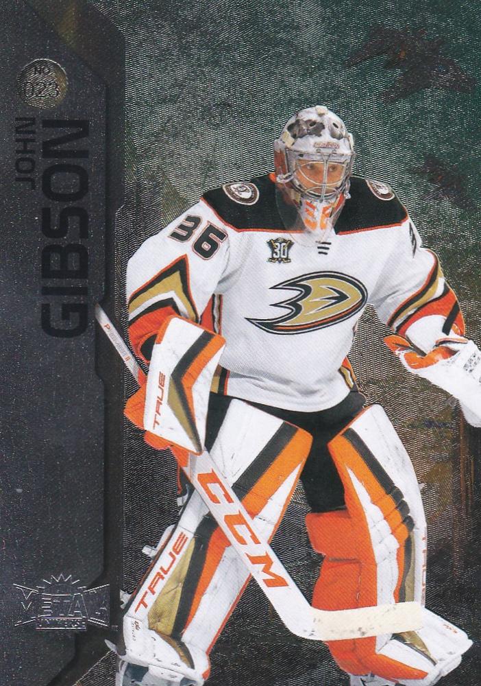 John Gibson #023 Anaheim Ducks | 2023-24 SkyBox Metal Universe | NHL Trading Card