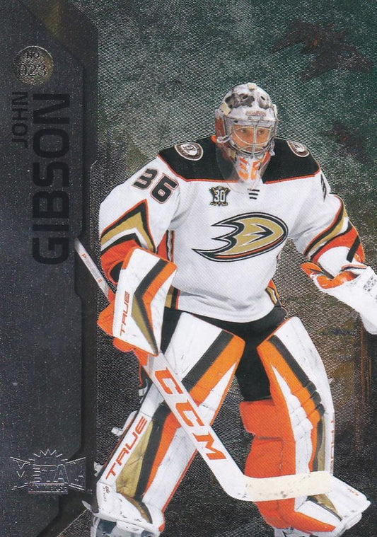 John Gibson #023 Anaheim Ducks | 2023-24 SkyBox Metal Universe | NHL Trading Card