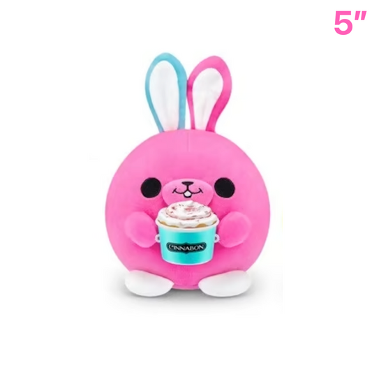 Cinnabon Bunny ~ Zuru Snackles Plush Mini Plush 5" ~ Pre-Order