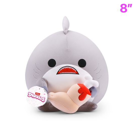 Finn the Shark with Foot ~ Series 3 Zuru Snackles Plush Mini Plush 8"