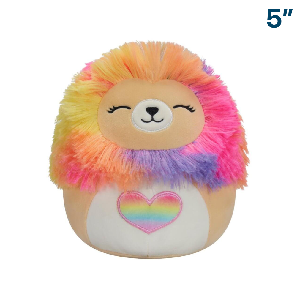 Lion with Rainbow Mane ~ 5" Squishmallow Plush ~ PRE-ORDER