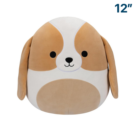 Adela the Bassett Hound (Dog) ~ 12" Squishmallow Plush ~ IN STOCK