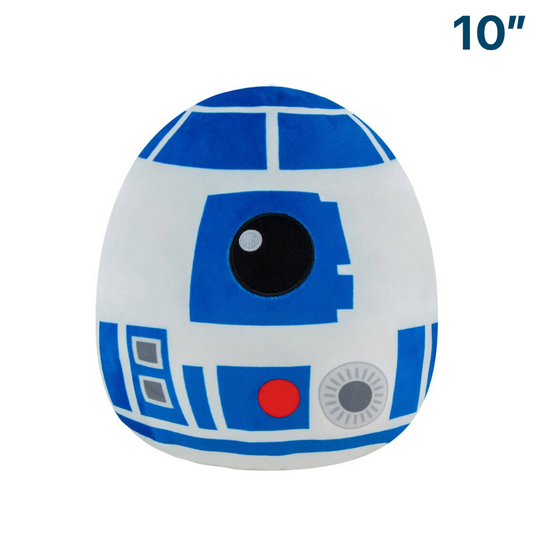 R2-D2 ~ 10" Squishmallow Plush Star Wars ~ In Stock!