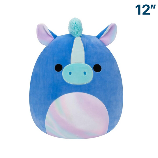 Romano the Blue Hippocampus ~ 12" Wave 16 B Squishmallow Plush ~ In Stock!
