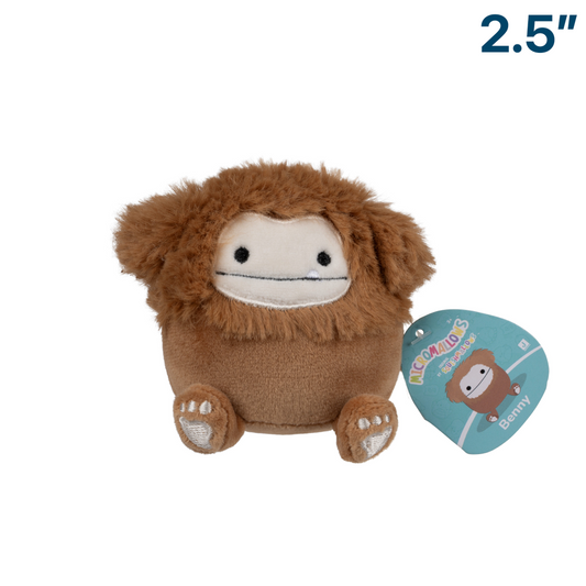 Benny the Bigfoot ~ 2.5" Micromallows Series 3 Squishmallow Plush