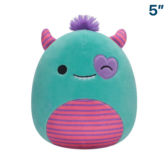 Monster with Heart Eye ~ 5" Squishmallow Plush ~ PRE-ORDER