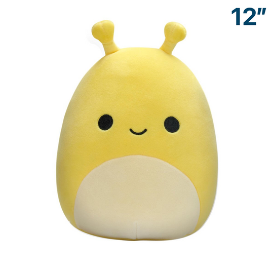 Zarina the Yellow Banana Slug ~ 12" Squishmallow Plush ~ IN STOCK!