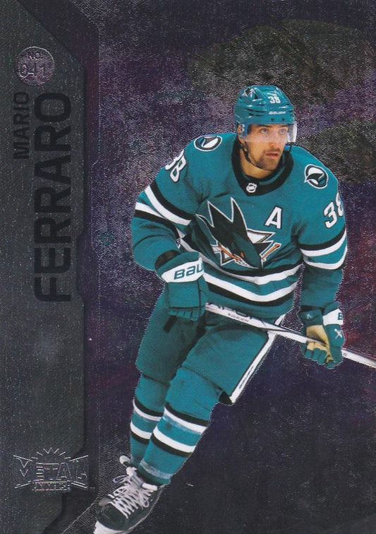 Mario Ferraro #041 San Jose Sharks | 2023-24 SkyBox Metal Universe | NHL Trading Card