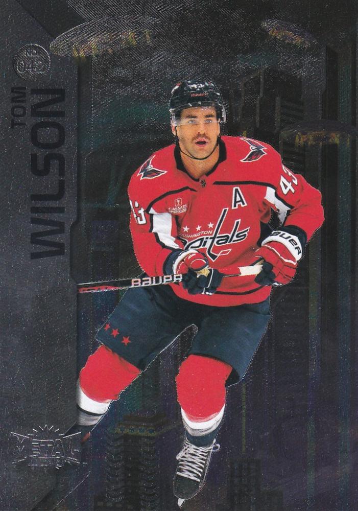 Tom Wilson #042 Washington Capitals | 2023-24 SkyBox Metal Universe | NHL Trading Card