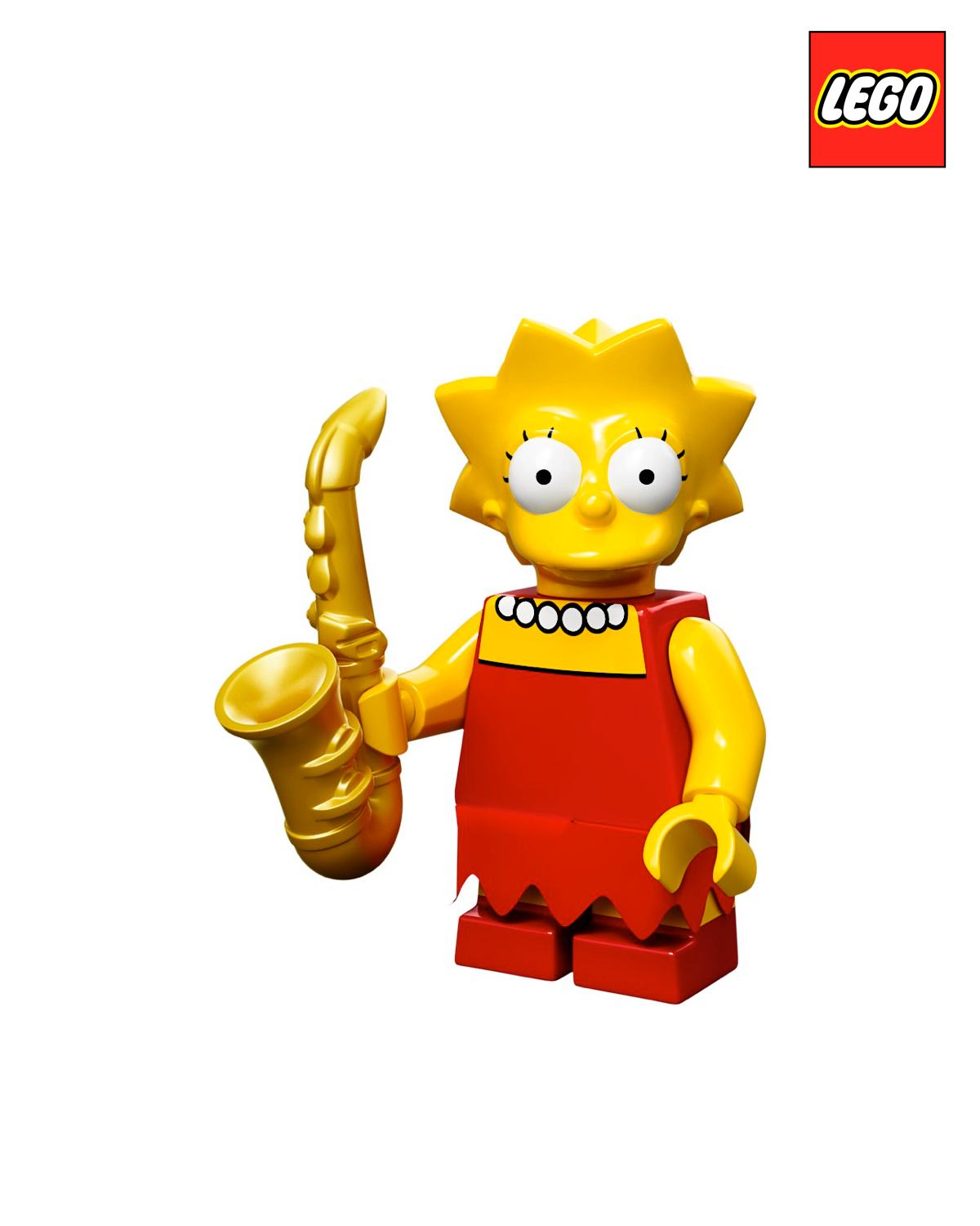 Lisa Simpson - The Simpsons - Series 1  | LEGO Minifigure | NEW CMF