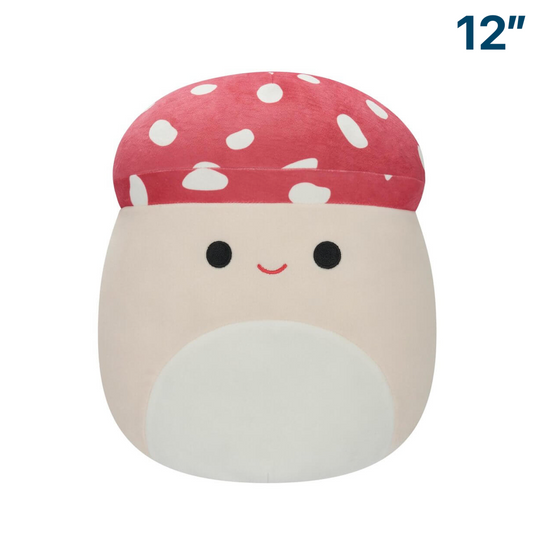 Malcolm the Mushroom ~ 12" Original Squad Wave 17 Squishmallow Plush ~ LIMIT 1 PER CUSTOMER