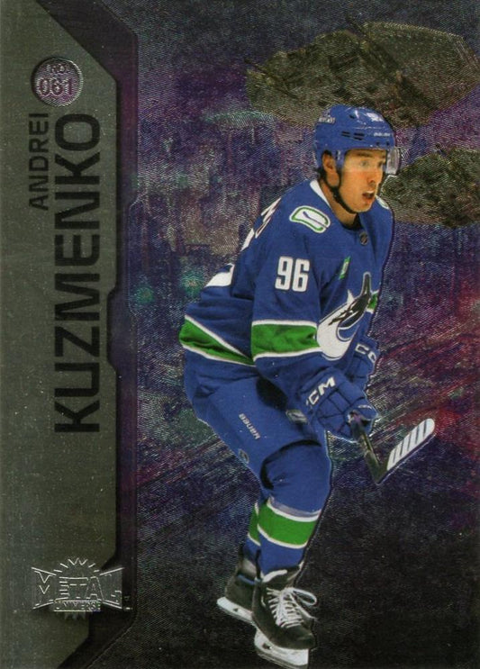 Andrei Kuzmenko #061 Vancouver Canucks | 2023-24 SkyBox Metal Universe | NHL Trading Card