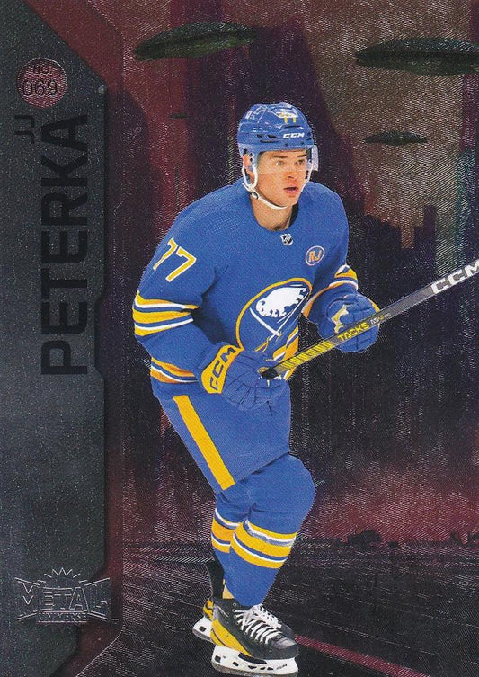 JJ Peterka #069 Buffalo Sabres | 2023-24 SkyBox Metal Universe | NHL Trading Card