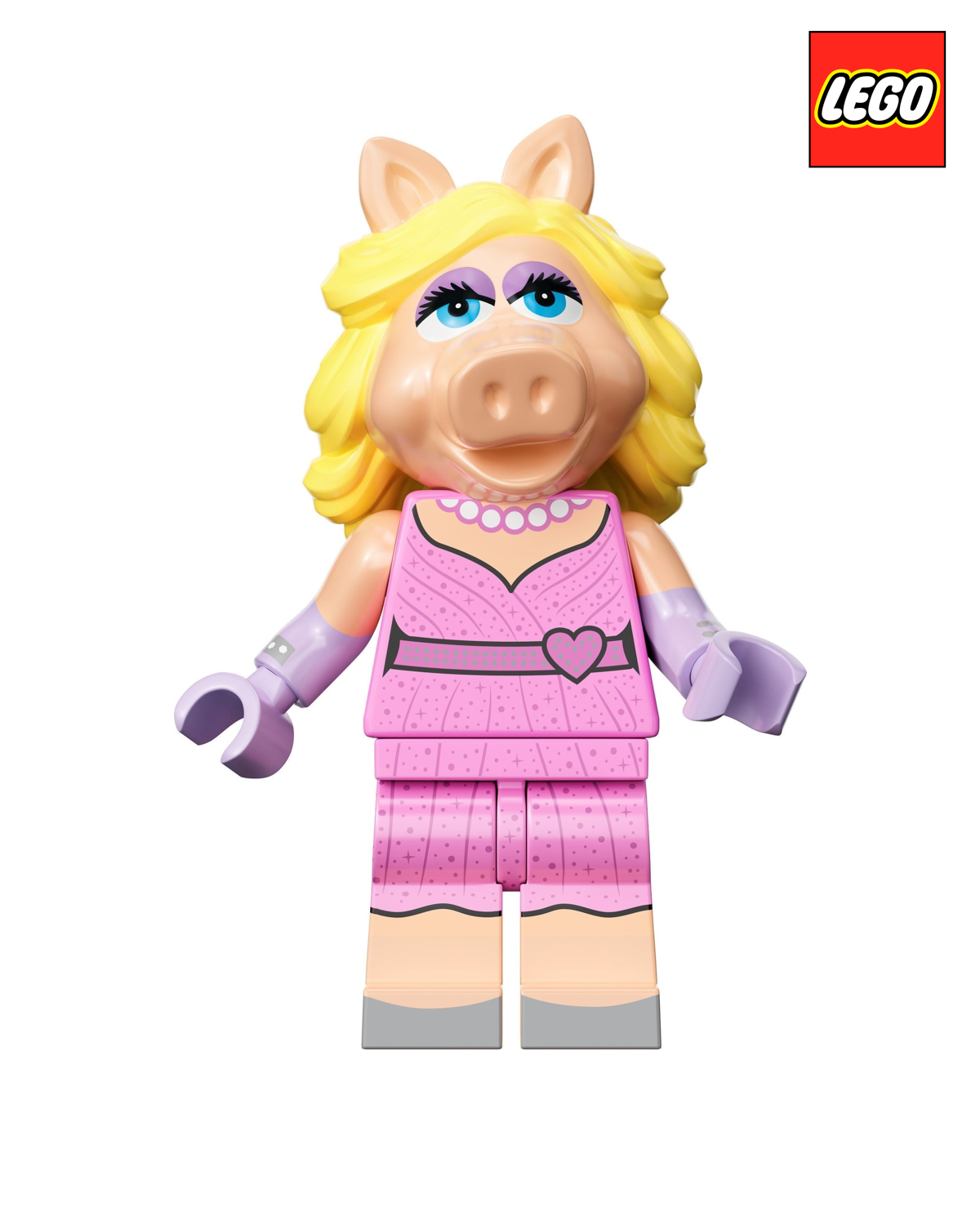 Miss Piggy - The Muppets | LEGO Minifigure | The Muppets