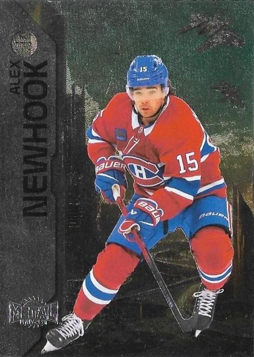 Alex Newhook #073 Montreal Canadiens | 2023-24 SkyBox Metal Universe | NHL Trading Card