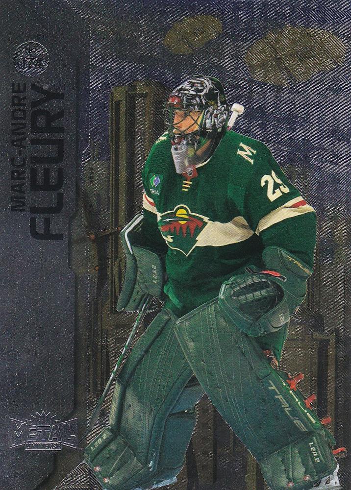 Marc-Andre Fleury #074 Minnesota Wild | 2023-24 SkyBox Metal Universe | NHL Trading Card