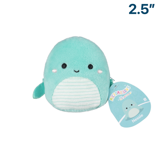 Nessie the Loch Ness ~ 2.5" Micromallows Series 3 Squishmallow Plush
