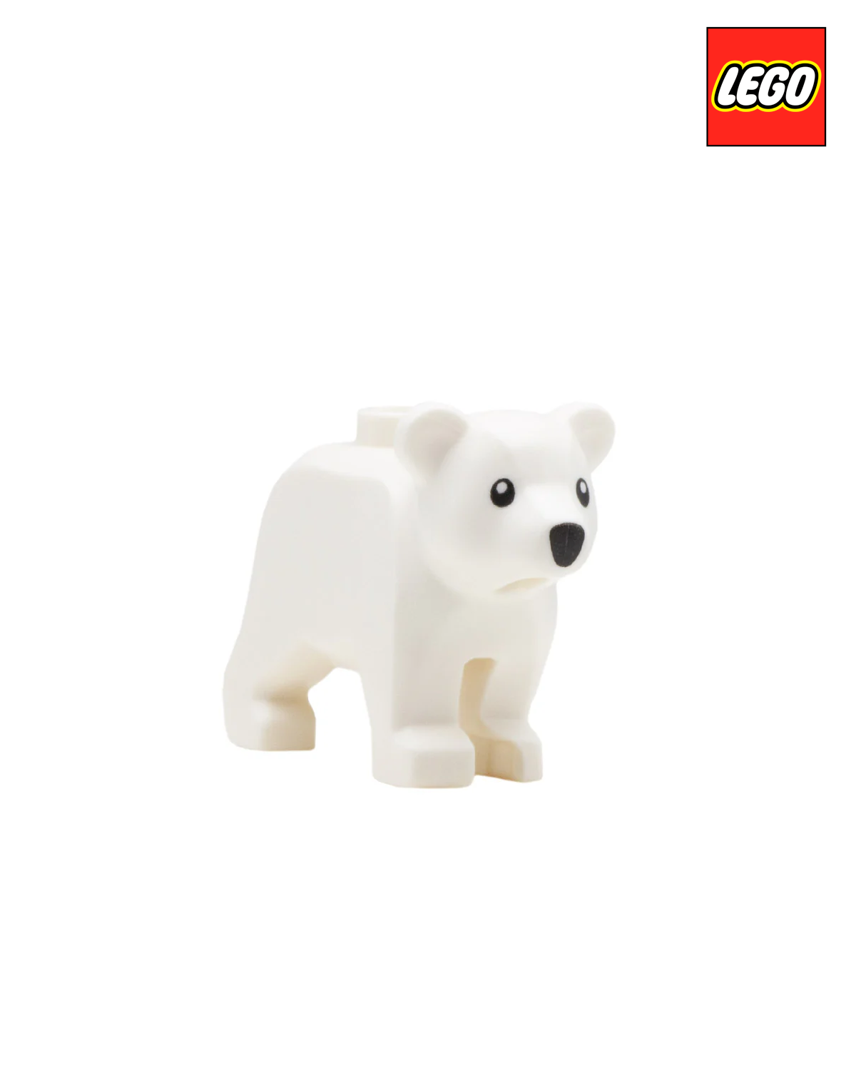 Polar Bear Cub (White) | Animals | LEGO Minifigure