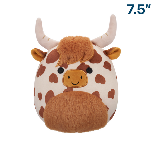Alonzo the Highland Cow ~ 7.5" Squishmallow Plush