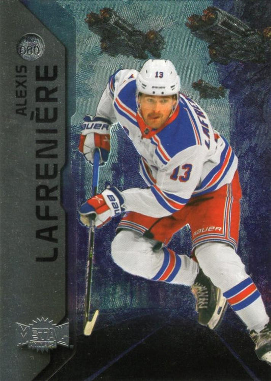 Alexis Lafreniere #080 New York Rangers | 2023-24 SkyBox Metal Universe | NHL Trading Card