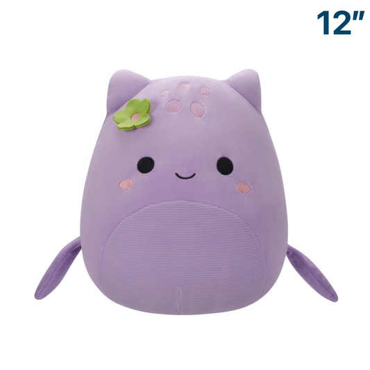 Shon the Purple Loch Ness Monster ~ 12" Wave 18 B Squishmallow Plush