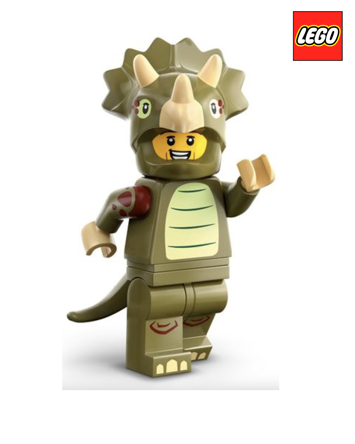 Triceratops Costume Fan - Series 25  | LEGO Minifigure | NEW CMF