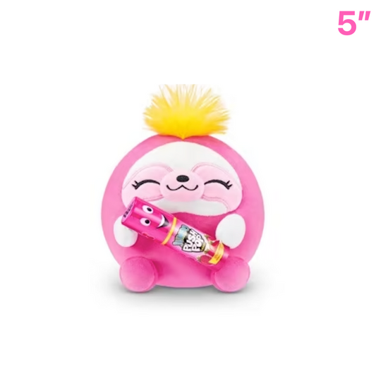 Push Pops Sloth ~ Zuru Snackles Plush Mini Plush 5" ~ Pre-Order