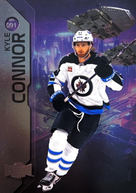 Kyle Connor #091 Winnipeg Jets | 2023-24 SkyBox Metal Universe | NHL Trading Card