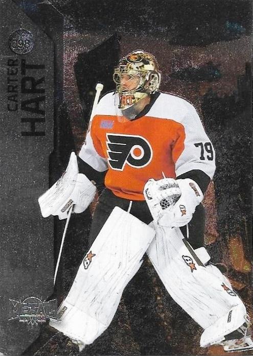 Carter Hart #098 Philadelphia Flyers | 2023-24 SkyBox Metal Universe | NHL Trading Card