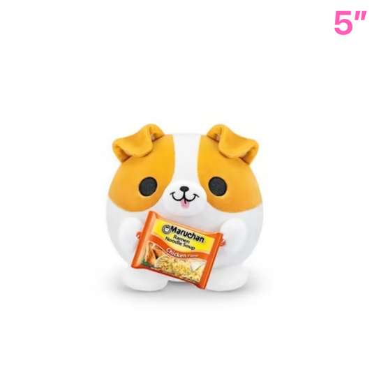 Maruchan Dog ~ Zuru Snackles Plush Mini Plush 5" ~ Pre-Order
