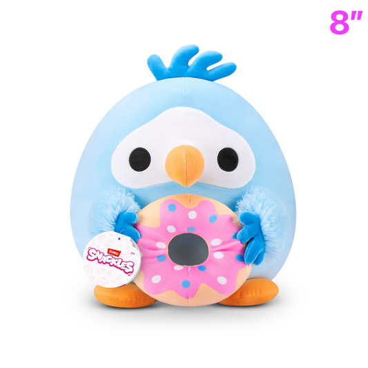 Daniel the Dodo with Donut ~ Series 3 Zuru Snackles Plush Mini Plush 8"