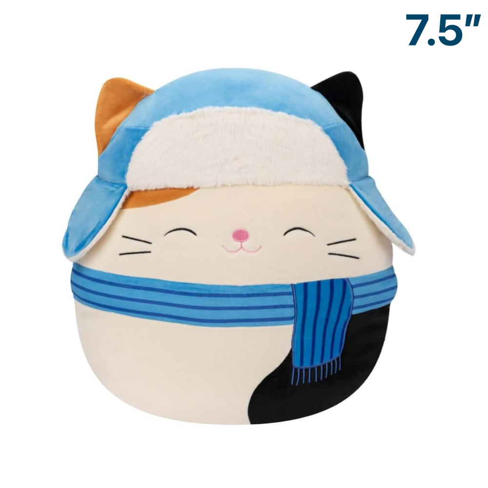 Winter Cam the Cat ~ Holiday 7.5" Squishmallow Plush ~ PRE-ORDER ~ LIMIT 1 PER CUSTOMER