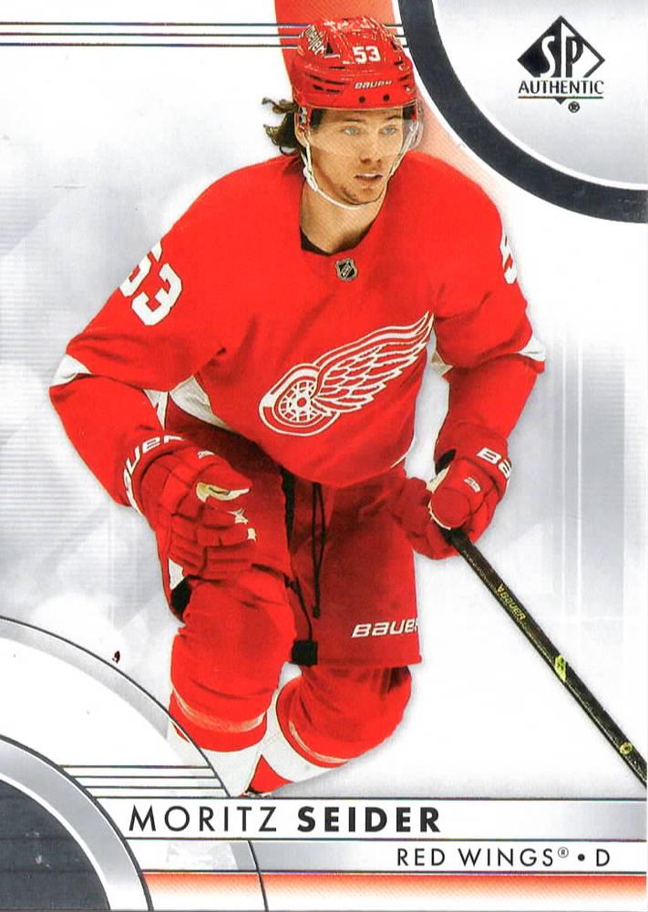 Moritz Seider #100 Detroit Red Wings | 2023-24 SP Authentic | NHL Trading Card