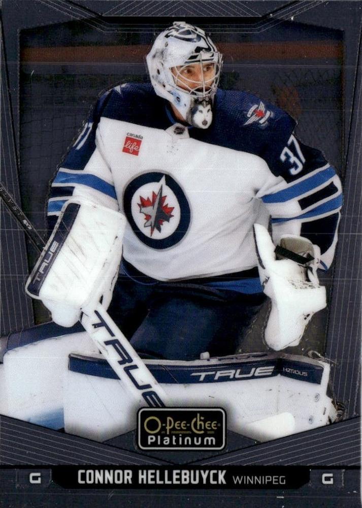 Connor Hellebuyck #100 Winnipeg Jets | 2024-25 O-Pee-Chee Platinum | NHL Trading Card