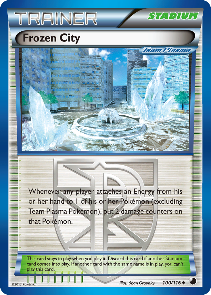 Frozen City 100/116 Uncommon | Plasma Freeze | Pokemon Card