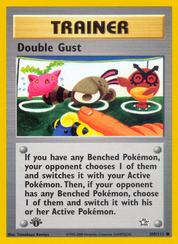 Double Gust 100/111 Common | Neo Genesis | Pokemon Card