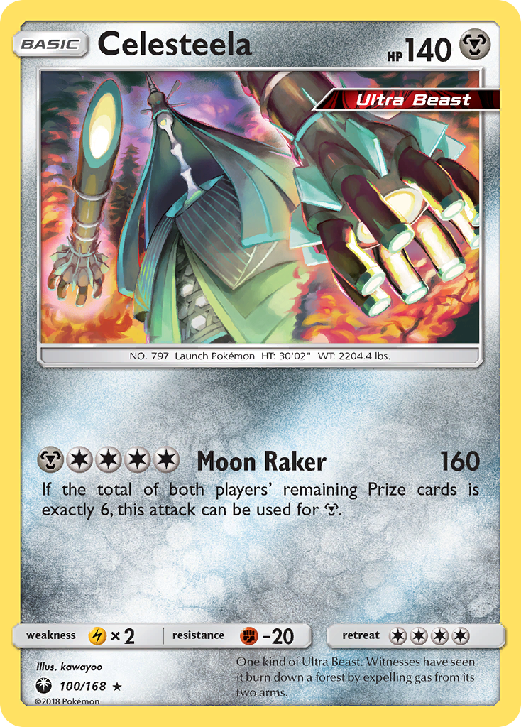 Celesteela 100/168 Rare Holo | Celestial Storm | Pokemon Card