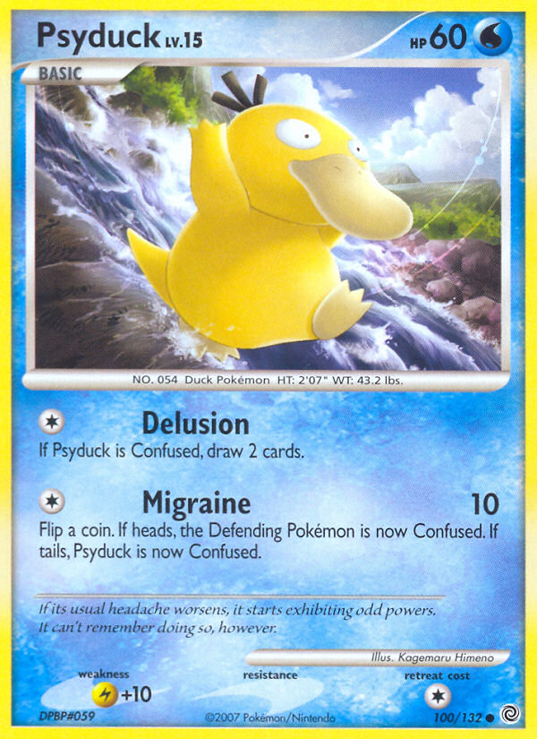 Psyduck 100/132 Common | Secret Wonders | Pokemon Card