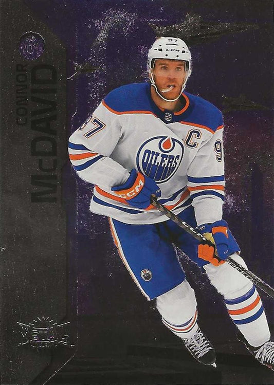 Connor McDavid #101 Edmonton Oilers | 2023-24 SkyBox Metal Universe | NHL Trading Card