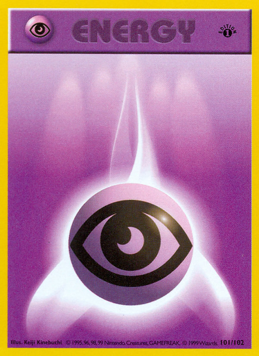 Psychic Energy 101/102  | Base | Pokemon Card
