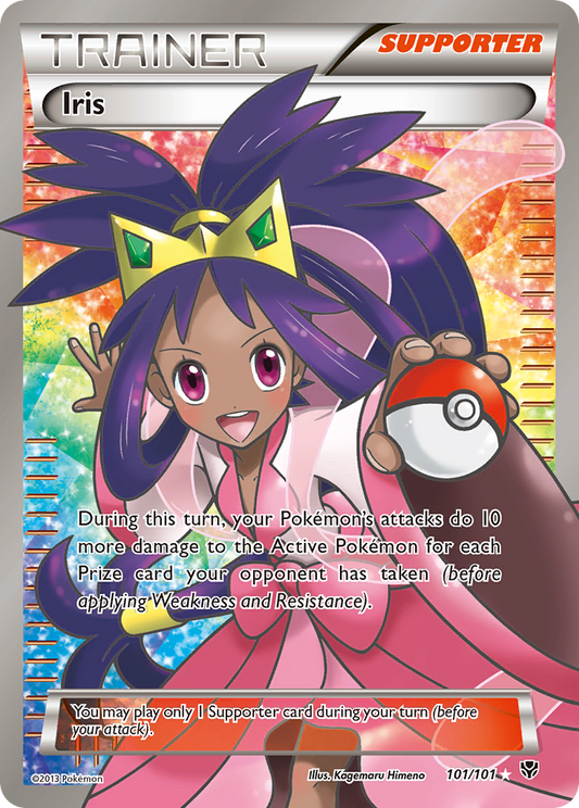 Iris 101/101 Rare Ultra | Plasma Blast | Pokemon Card