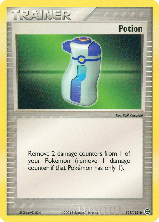 Potion 101/112 Common | FireRed & LeafGreen | Pokemon Card