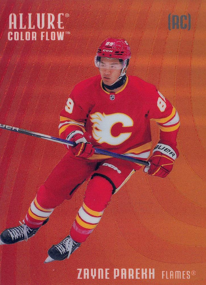 Zayne Parekh #102 Calgary Flames | 2025-26 Upper Deck Allure | NHL Trading Card