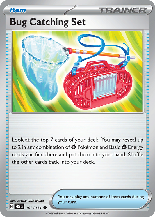 Bug Catching Set 102/131 Uncommon | Prismatic Evolutions | Pokemon Card