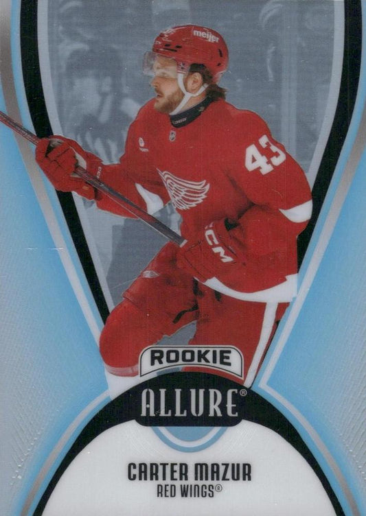 Carter Mazur #103 Detroit Red Wings | 2025-26 Upper Deck Allure | NHL Trading Card