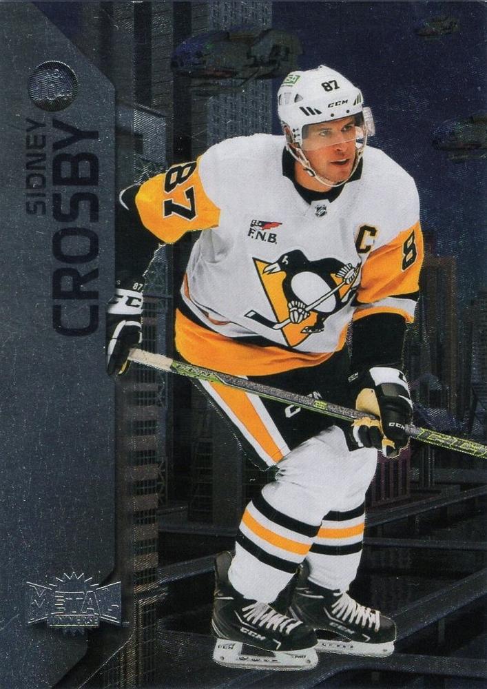 Sidney Crosby #104 Pittsburgh Penguins | 2023-24 SkyBox Metal Universe | NHL Trading Card