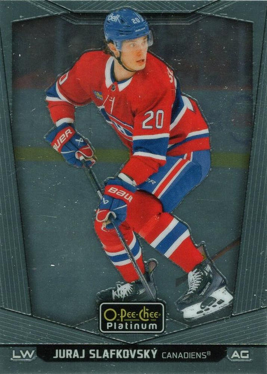 Juraj Slafkovsky #104 Montreal Canadiens | 2024-25 O-Pee-Chee Platinum | NHL Trading Card