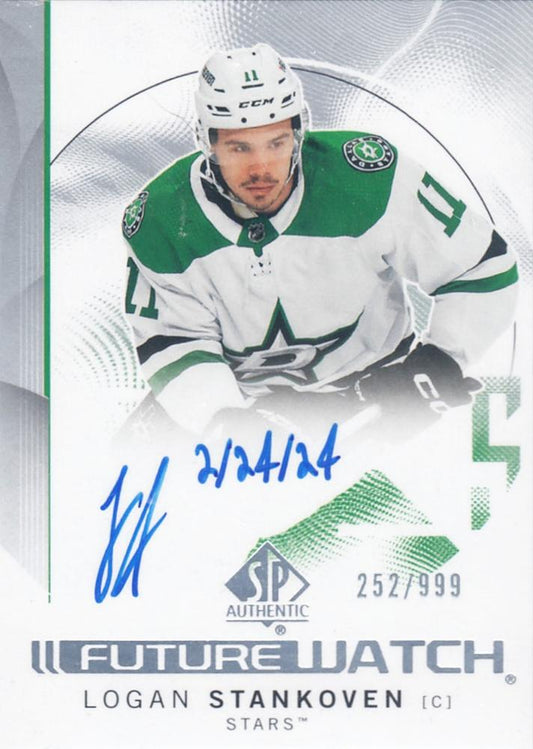 Logan Stankoven #104 Dallas Stars | 2024-25 SP Authentic | NHL Trading Card