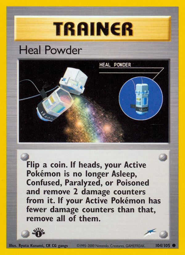 Heal Powder 104/105 Common | Neo Destiny | Pokemon Card